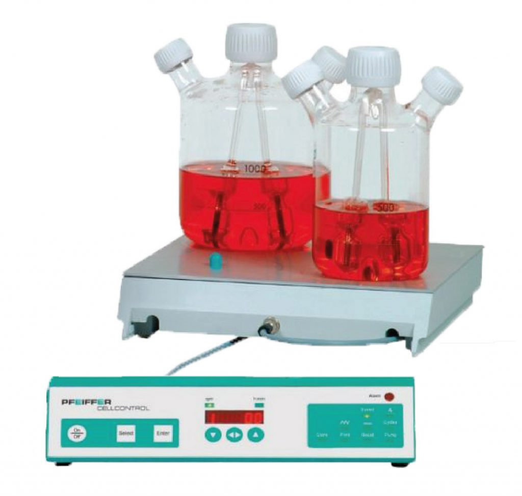 Cell cultivation in spinner flasks CELLSPIN LPP Group